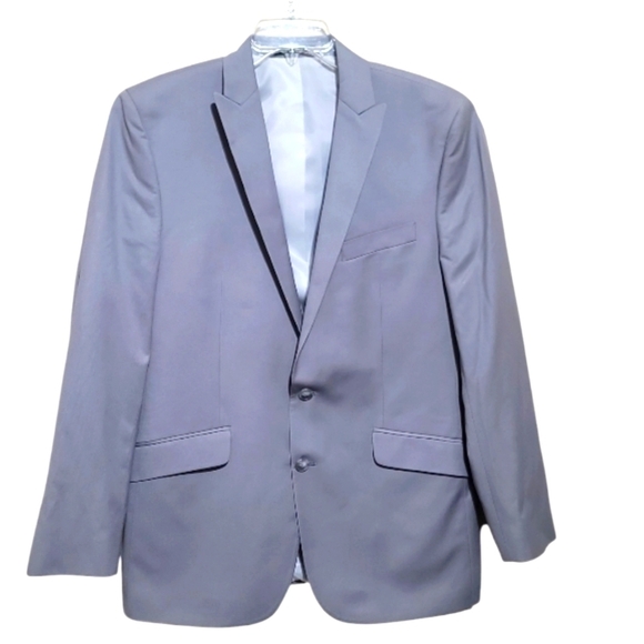 Kenneth Cole Reaction Men's Gray Blazer Jacket Size 40R - Picture 1 of 8